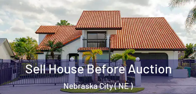  Sell House Before Auction Nebraska City ( NE )