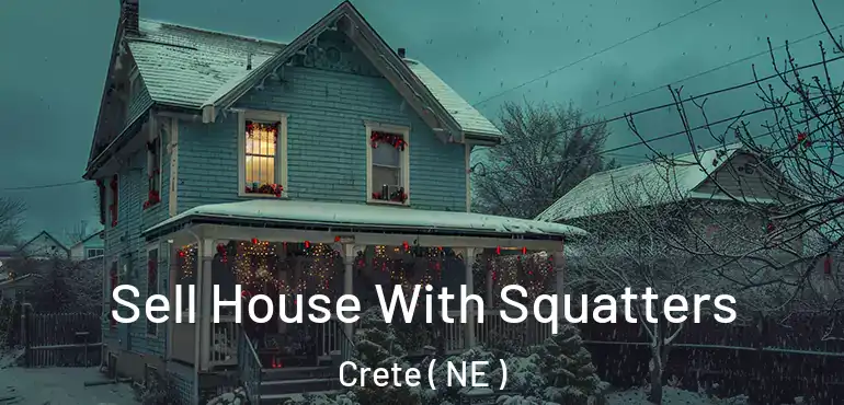  Sell House With Squatters Crete ( NE )