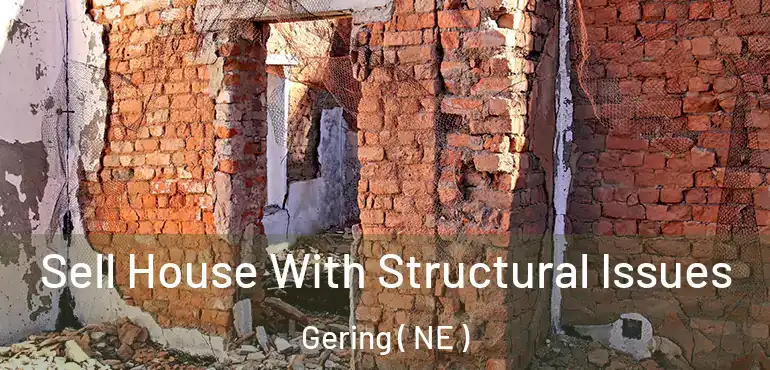  Sell House With Structural Issues Gering ( NE )