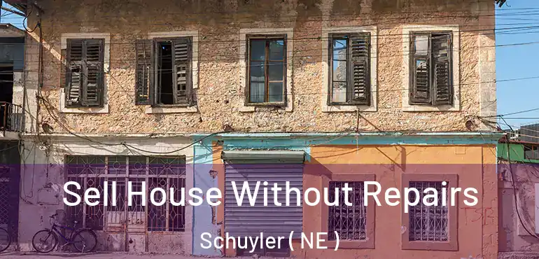  Sell House Without Repairs Schuyler ( NE )