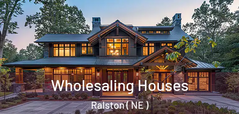  Wholesaling Houses Ralston ( NE )